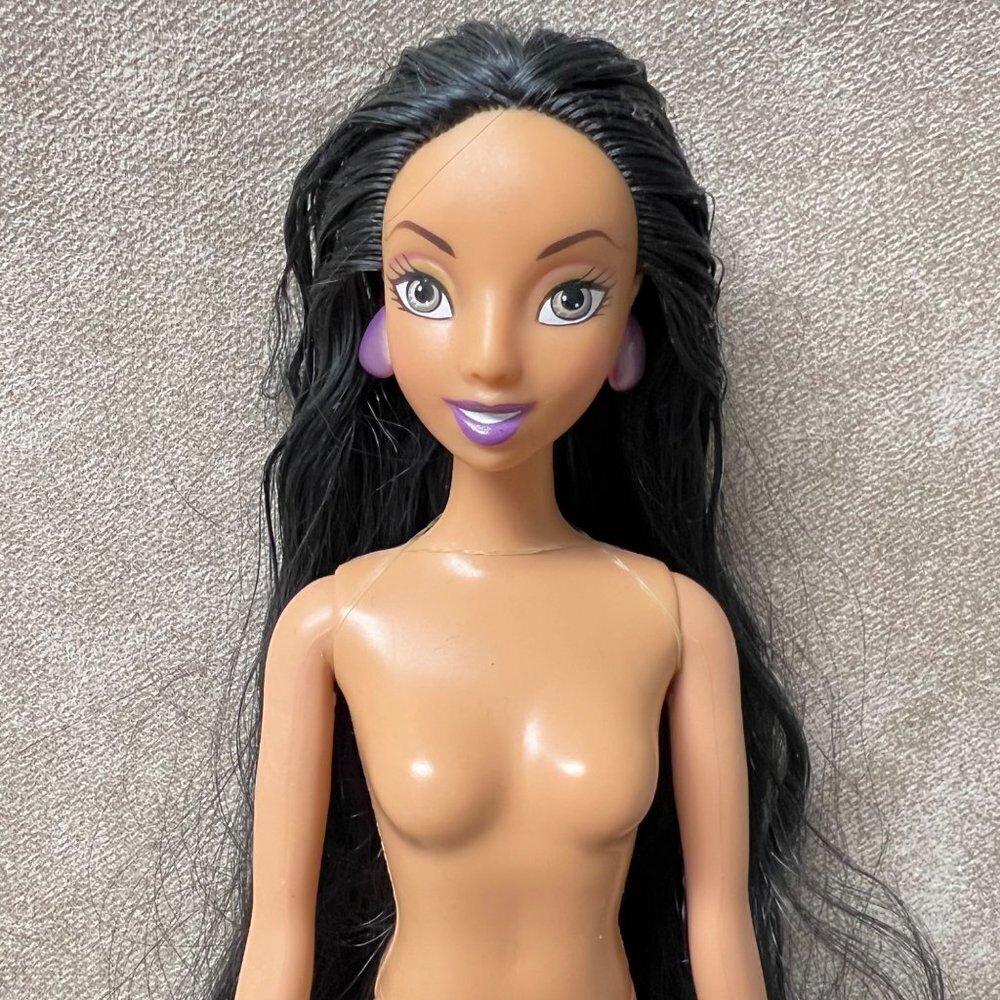 Vintage Princess Jasmine, Aladdin, Barbie Doll EUC, Nude OOAK